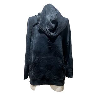 Free people Women's Black Pullover Tye Dye Size M Casual Long Sleeve